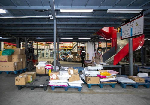 組圖 江蘇泰州 快遞企業積極應對 雙十一 后物流高峰